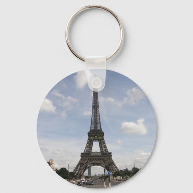 Eiffel Tower in Paris Key Ring (Front)