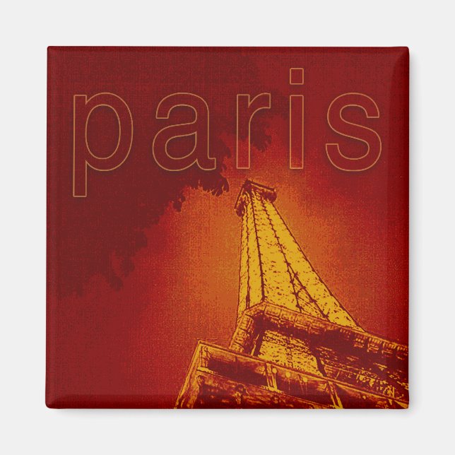 Eiffel Tower in Paris Magnet (Front)