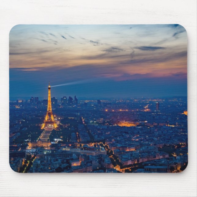Eiffel Tower in Paris Mouse Pad (Front)