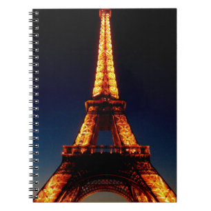 Eiffel tower in Paris Notebook
