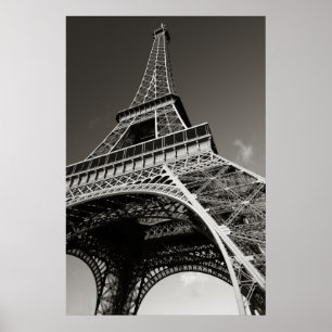 eiffel tower in paris poster