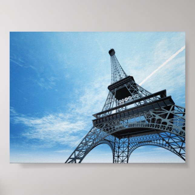 Eiffel Tower in Paris Poster (Front)
