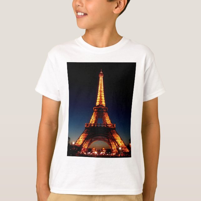 Eiffel tower in Paris T-Shirt (Front)