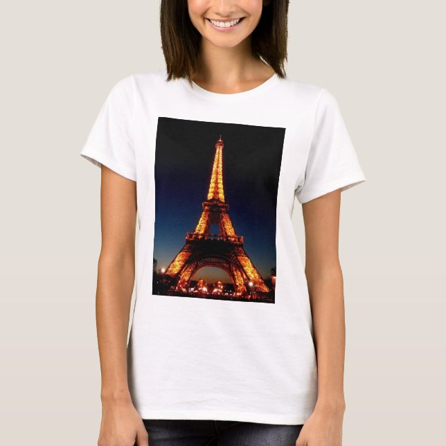 Eiffel tower in Paris T-Shirt (Front)