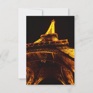eiffel tower invitation