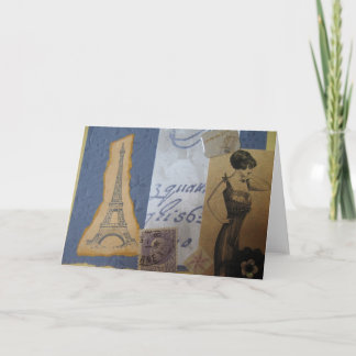 Eiffel Tower, J'Adore Card