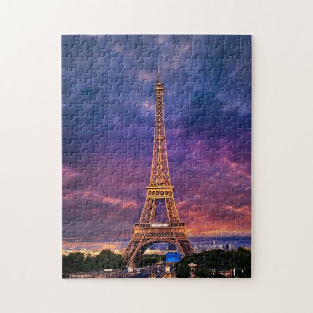 Eiffel Tower Jigsaw Puzzle (Vertical)