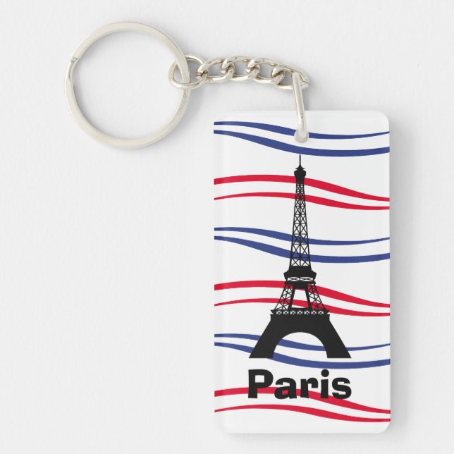 Eiffel Tower Key Ring (Front)
