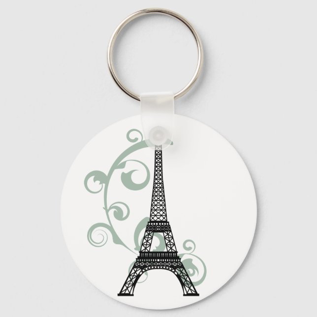 Eiffel Tower Keychain (Front)