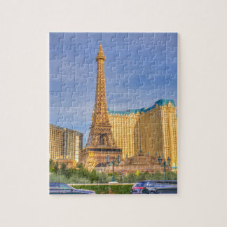 Eiffel Tower Las Vegas Paris Limousine Nevada Jigsaw Puzzle