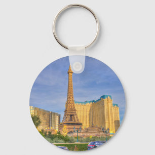Eiffel Tower Las Vegas Paris Limousine Nevada Key Ring