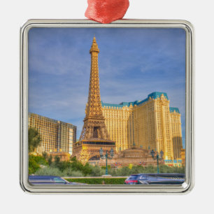 Eiffel Tower Las Vegas Paris Limousine Nevada Metal Tree Decoration