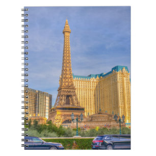 Eiffel Tower Las Vegas Paris Limousine Nevada Notebook