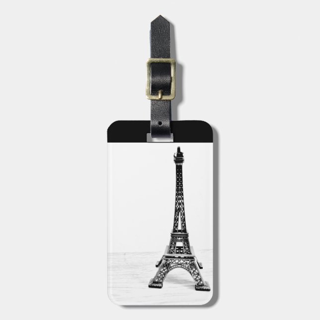 Eiffel Tower Luggage Tag (Front Vertical)