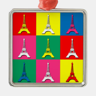 Eiffel Tower Metal Tree Decoration