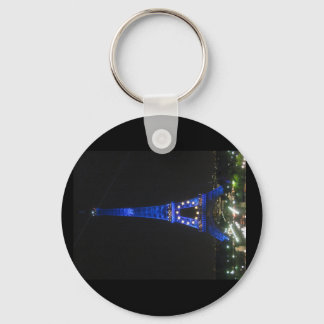 Eiffel Tower Night View Key Ring