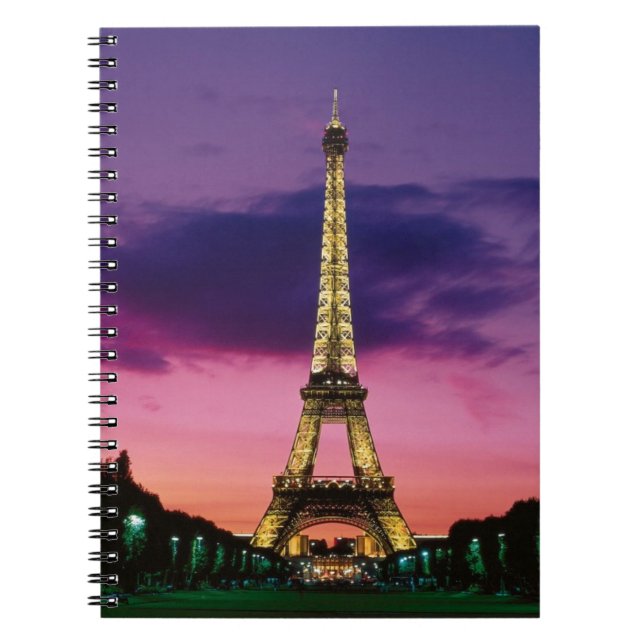 Eiffel Tower Notebook (Front)