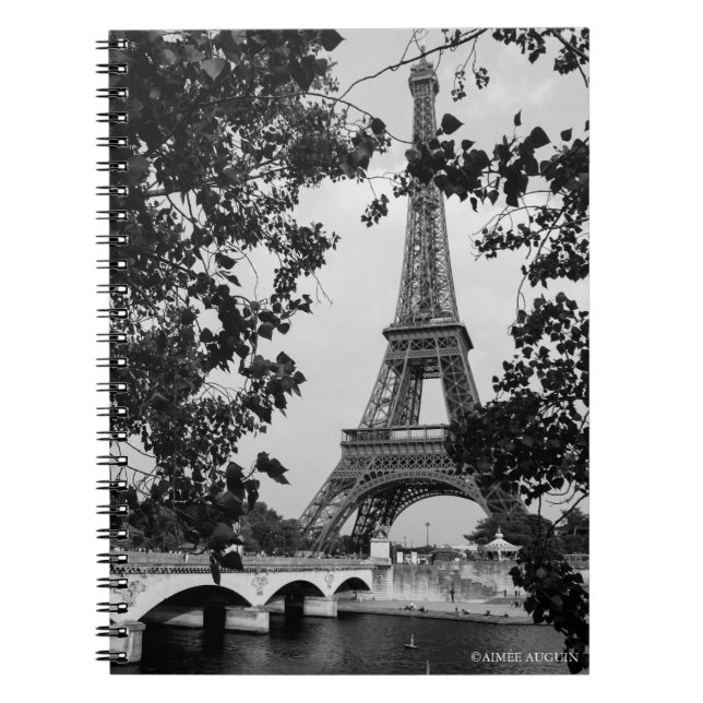 Eiffel Tower Notebook (Front)