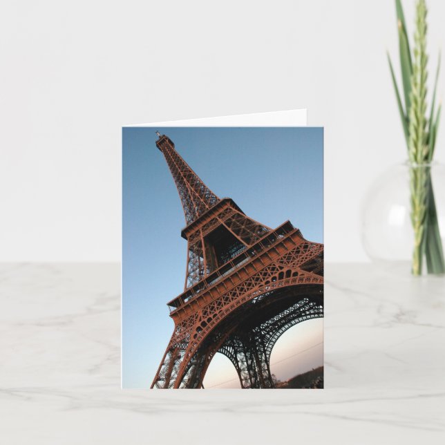 Eiffel Tower Notecard (Front)