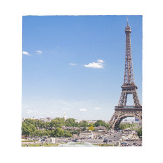 eiffel-tower notepad