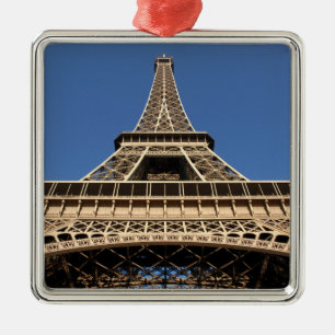 Eiffel tower of Paris in France Metal Ornament