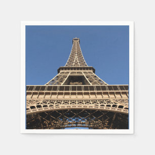Eiffel tower of Paris in France Mug Napkin