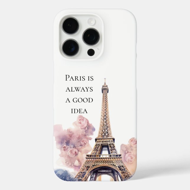 Eiffel Tower Paris Case-Mate iPhone Case (Back)