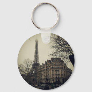 Eiffel Tower Paris City Building Architecture Key Ring