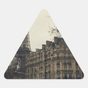 Eiffel Tower Paris City Building Architecture Triangle Sticker