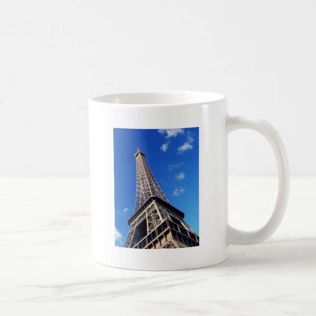 Eiffel Tower Paris Europe Travel Coffee Mug (Right)