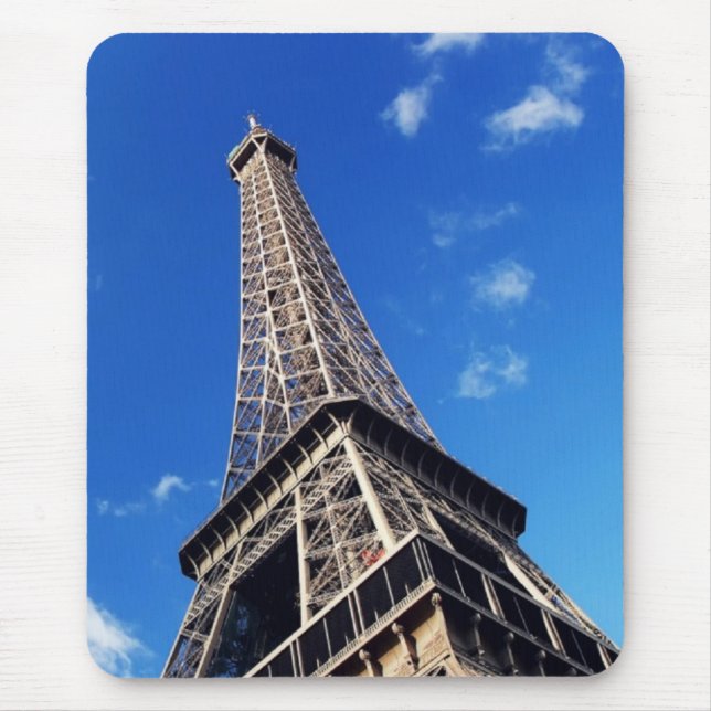 Eiffel Tower Paris Europe Travel Mouse Pad (Front)