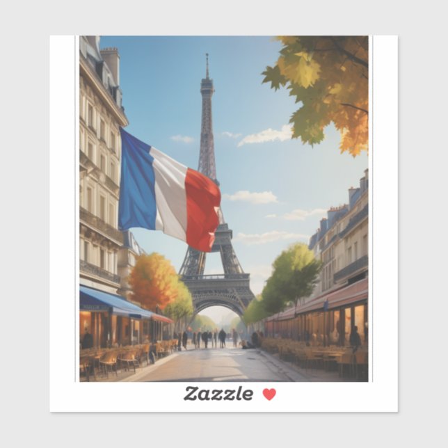 Eiffel tower - Paris - France (Sheet)