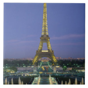 Eiffel Tower, Paris, France 2 Ceramic Tile