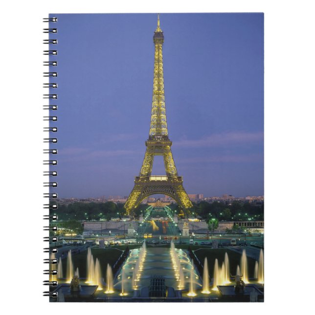 Eiffel Tower, Paris, France 2 Notebook (Front)