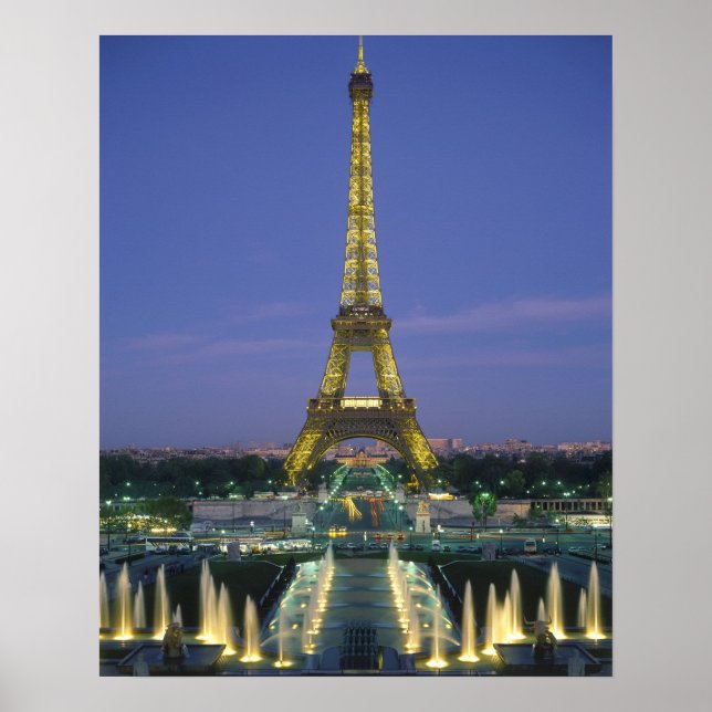 Eiffel Tower, Paris, France 2 Poster (Front)