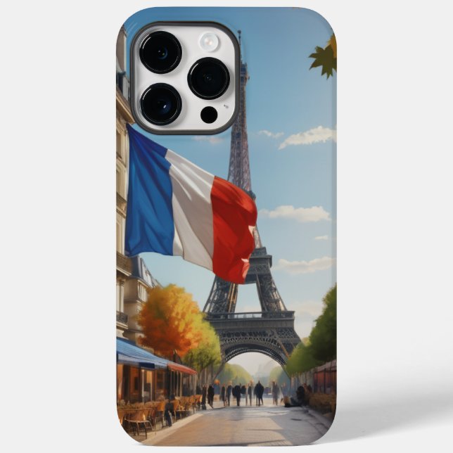 Eiffel tower - Paris - France Case-Mate iPhone Case (Back)