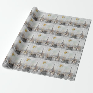 Eiffel Tower. Paris, France Classic Wrapping Paper