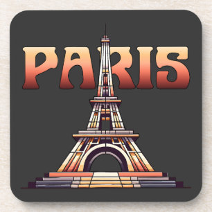 Eiffel Tower Paris France Coaster