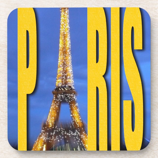 Eiffel Tower Paris France Coaster (Front)