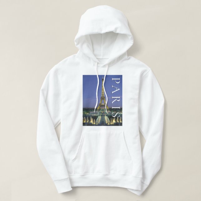 Eiffel Tower | Paris, France Hoodie (Design Front)