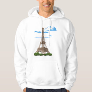 Eiffel Tower Paris France Hoodie