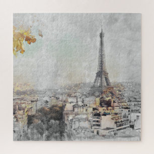 Eiffel Tower. Paris, France Jigsaw Puzzle