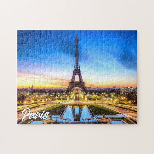 Eiffel Tower - Paris, France Jigsaw Puzzle (Horizontal)