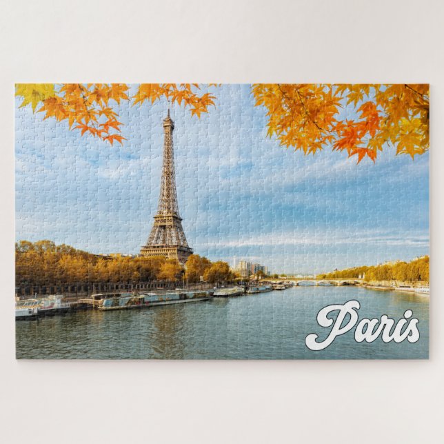 Eiffel Tower, Paris, France Jigsaw Puzzle (Horizontal)