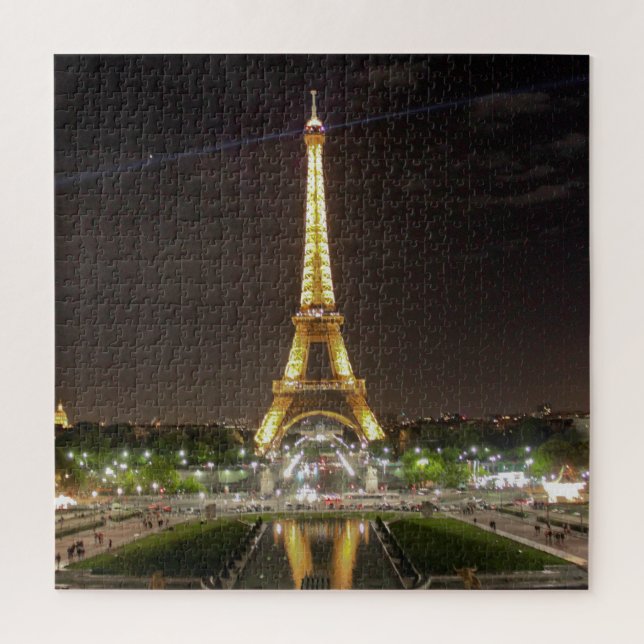 Eiffel Tower Paris France Jigsaw Puzzle (Vertical)