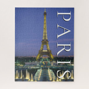 Eiffel Tower   Paris, France Jigsaw Puzzle