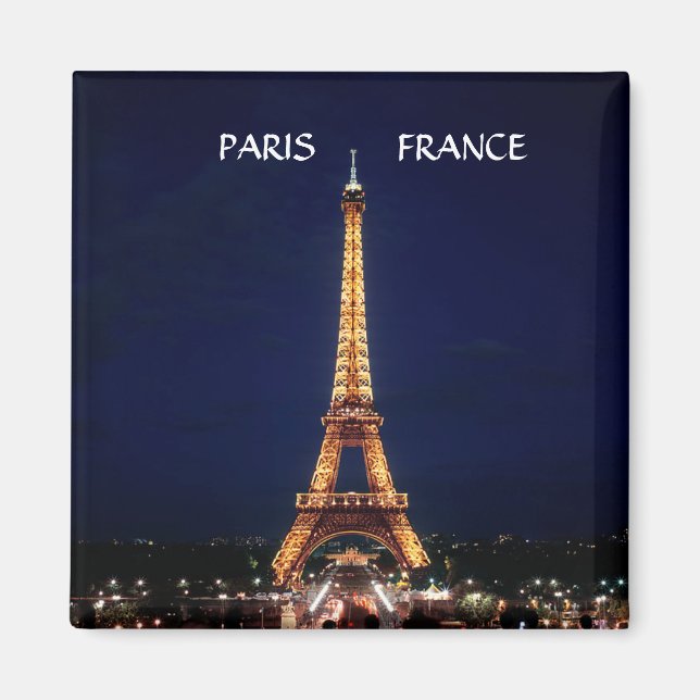 EIFFEL TOWER, PARIS   FRANCE MAGNET (Front)