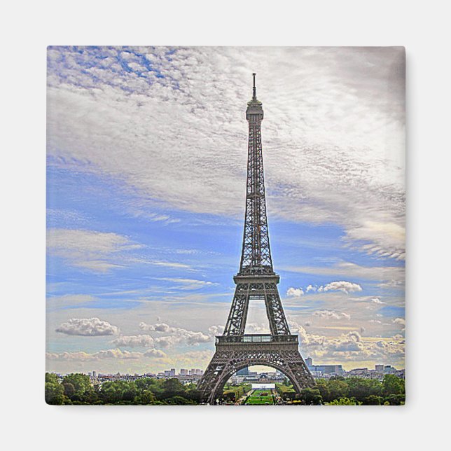 EIFFEL TOWER, PARIS, FRANCE MAGNET (Front)
