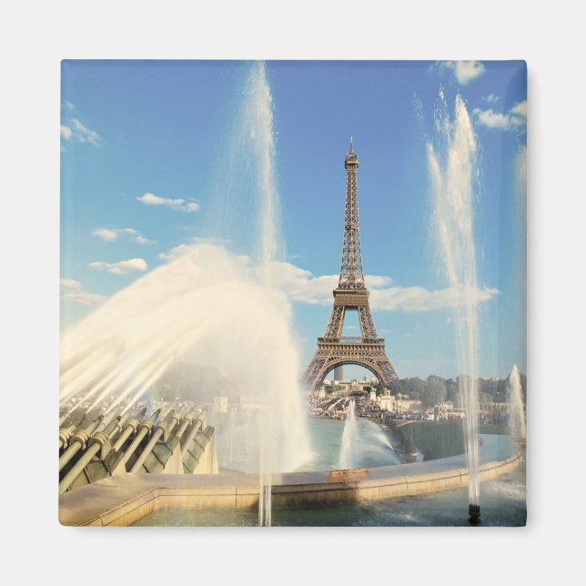 EIFFEL TOWER  PARIS FRANCE MAGNET (Front)