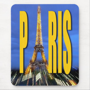 Eiffel Tower Paris France Mouse Pad